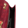 PU Leather Shoulder Handbag with Gold Chain