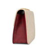 PU Leather Shoulder Handbag with Gold Chain
