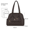 Quilted Zipper Handbag