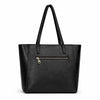 Synthetic Leather Office Tote Bag